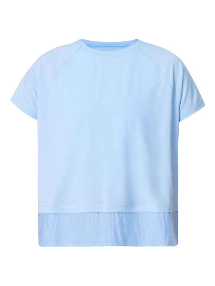 Sweaty Betty Blue Breathe Easy Flexi Train T-Shirt - Image 7 of 7