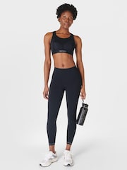 Sweaty Betty Black Dark 7/8 Length Power Pro Workout Leggings - Image 4 of 9