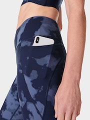 Sweaty Betty Blue Power Cropped Workout Leggings - Image 5 of 8