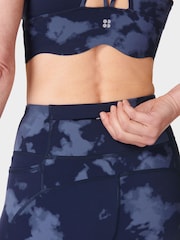Sweaty Betty Blue Power Cropped Workout Leggings - Image 7 of 8