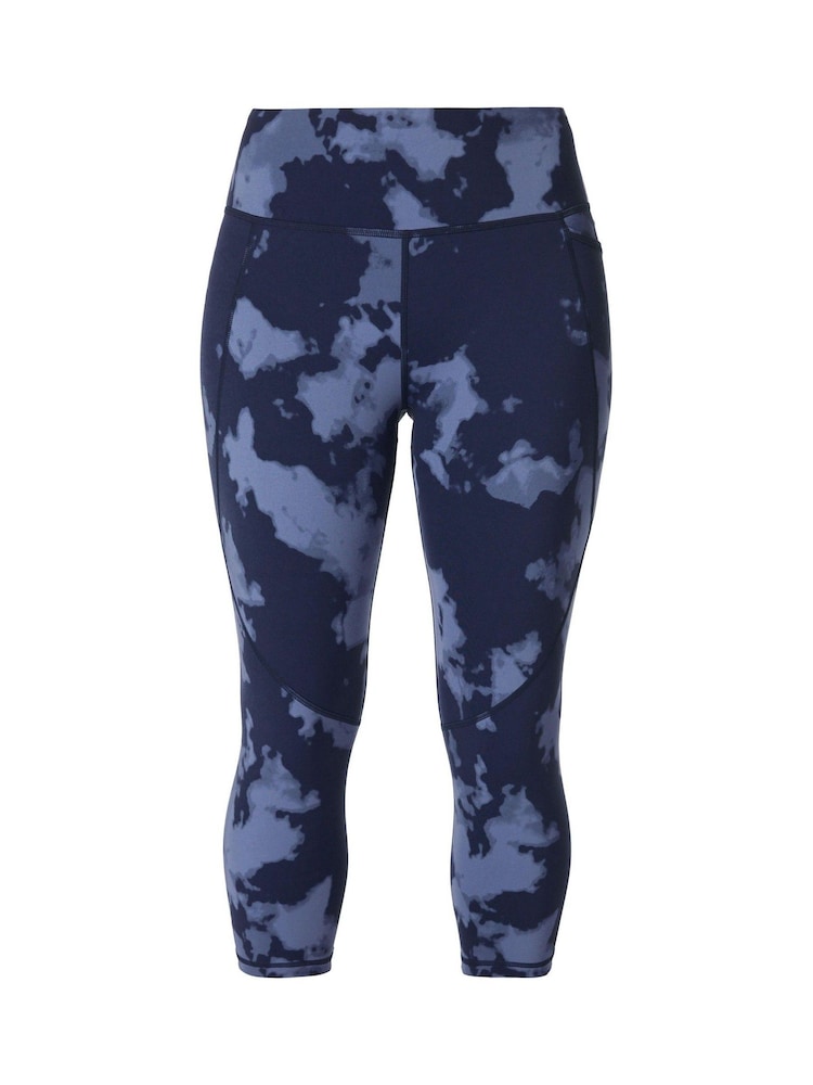 Sweaty Betty Blue Power Cropped Workout Leggings - Image 8 of 8