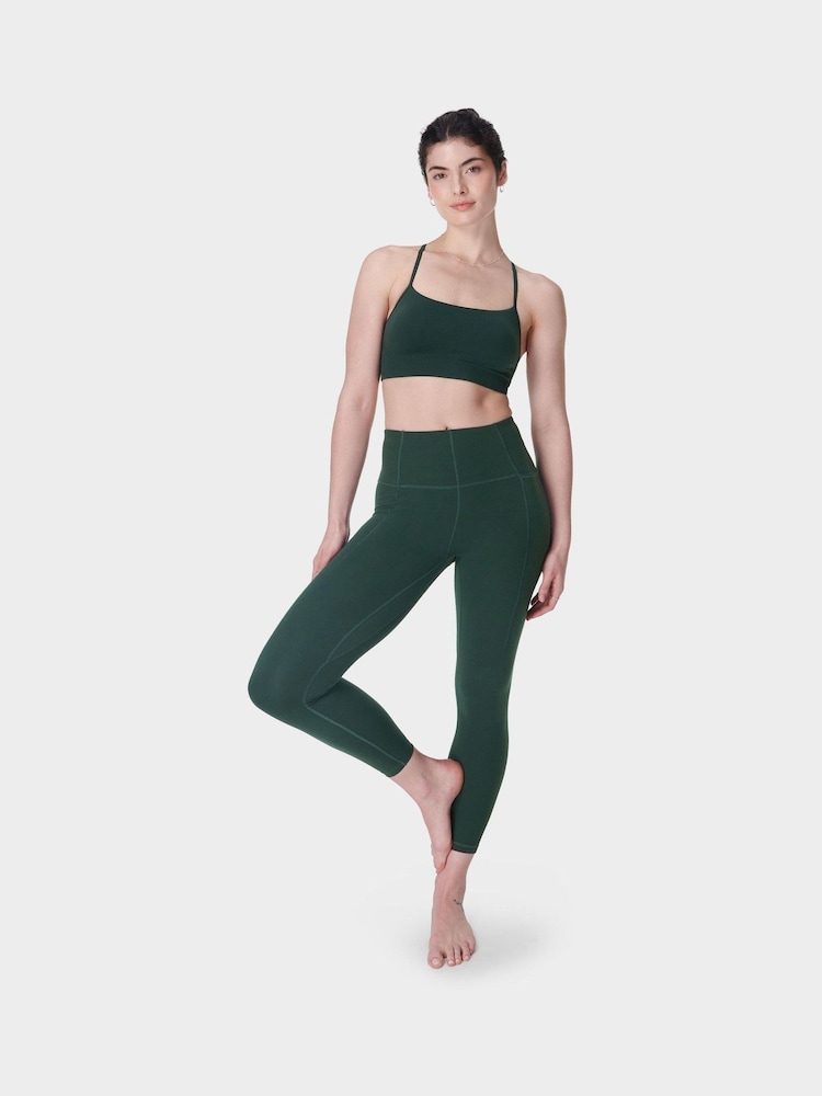 Sweaty Betty Green Full Length Super Soft Yoga Leggings - Image 1 of 6