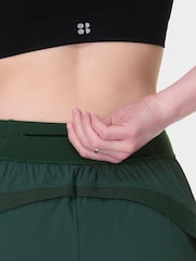 Sweaty Betty Green Tempo Run Shorts - Image 7 of 8