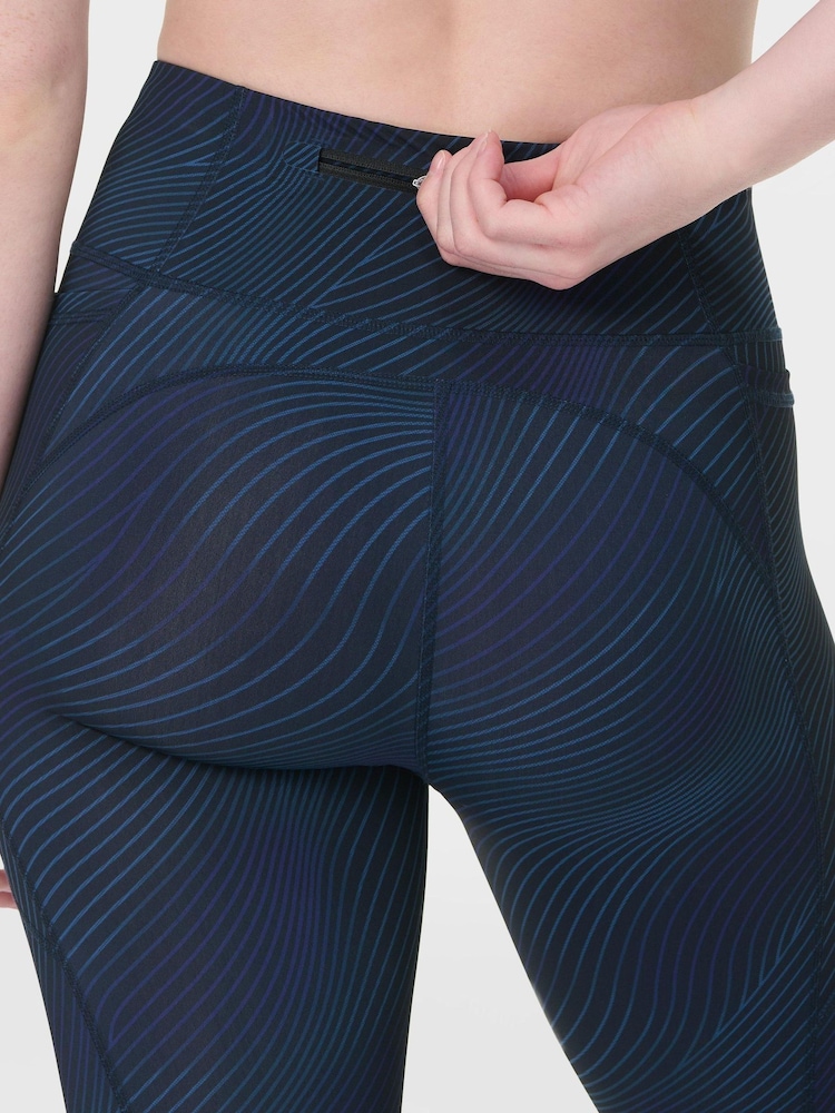 Sweaty Betty Black 7/8 Length Power Pro Workout Leggings - Image 5 of 9