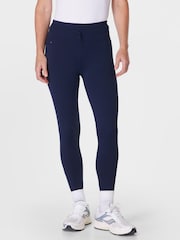Sweaty Betty Blue Therma Boost Heat Tech Walking Leggings - Image 1 of 9