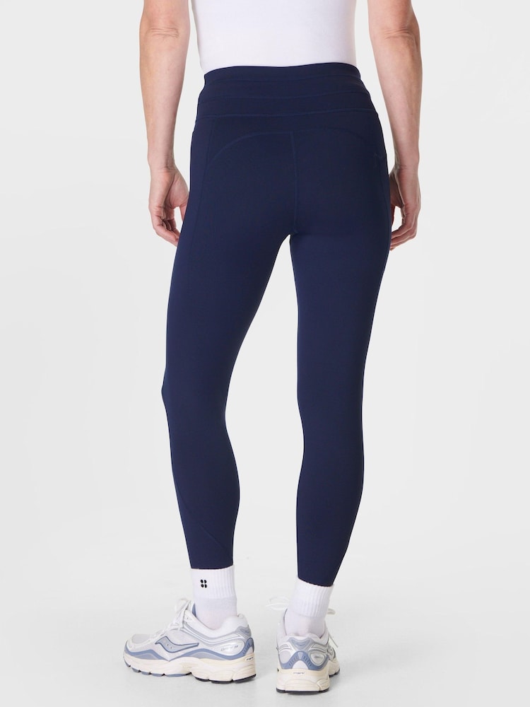 Sweaty Betty Blue Therma Boost Heat Tech Walking Leggings - Image 2 of 9