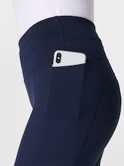 Sweaty Betty Blue Therma Boost Heat Tech Walking Leggings - Image 5 of 9