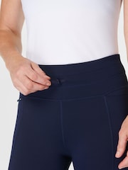 Sweaty Betty Blue Therma Boost Heat Tech Walking Leggings - Image 6 of 9