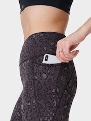Sweaty Betty Black Power 7/8 Workout Leggings - Image 6 of 7