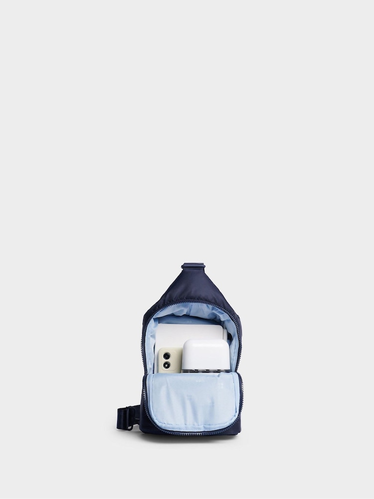 Sweaty Betty Blue Motion Sling Bag - Image 4 of 5