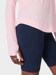 Sweaty Betty Pink Breathe Easy Sleeve Top - Image 4 of 5