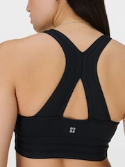 Sweaty Betty Black Gaia Yoga Bra - Image 2 of 5