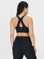 Sweaty Betty Black Gaia Yoga Bra - Image 3 of 5
