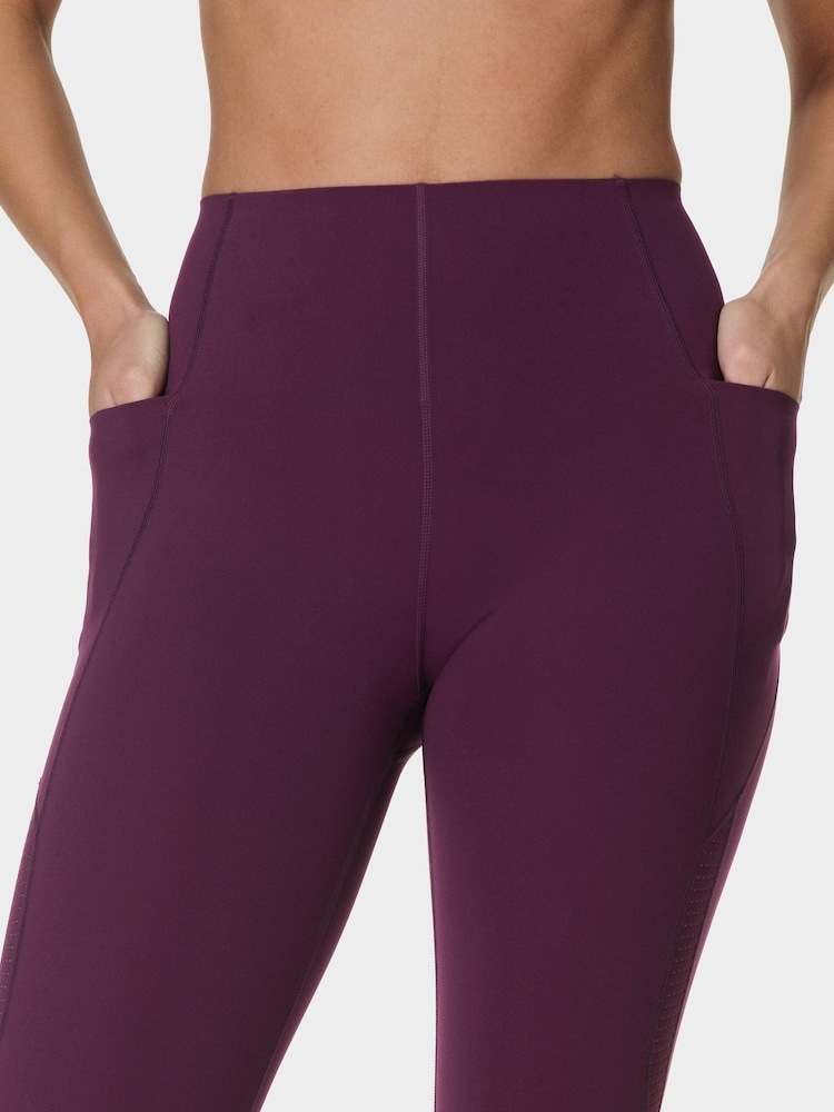Sweaty Betty Purple Full Length Power Pro Workout Leggings - Image 4 of 10