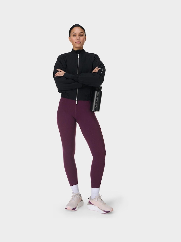 Sweaty Betty Purple Full Length Power Pro Workout Leggings - Image 6 of 10