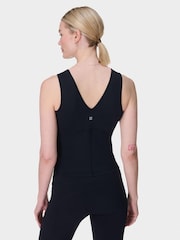 Sweaty Betty Black Gaia V-Neck Tank - Image 5 of 7