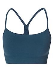 Sweaty Betty Blue Spirit Restored Seamless Yoga Bra - Image 7 of 7