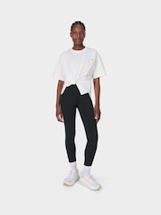 Sweaty Betty White Your Race Your Pace 100% Cotton T-Shirt - Image 3 of 6