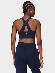 Sweaty Betty Blue Gaia Yoga Bra - Image 5 of 7