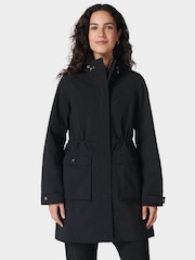 Sweaty Betty Black Stride Waterproof Coats - Image 4 of 12
