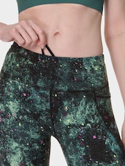 Sweaty Betty Denim Green Power Workout Leggings - Image 2 of 8