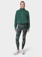 Sweaty Betty Denim Green Power Workout Leggings - Image 5 of 8