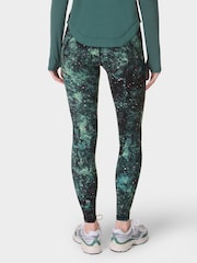 Sweaty Betty Denim Green Power Workout Leggings - Image 6 of 8