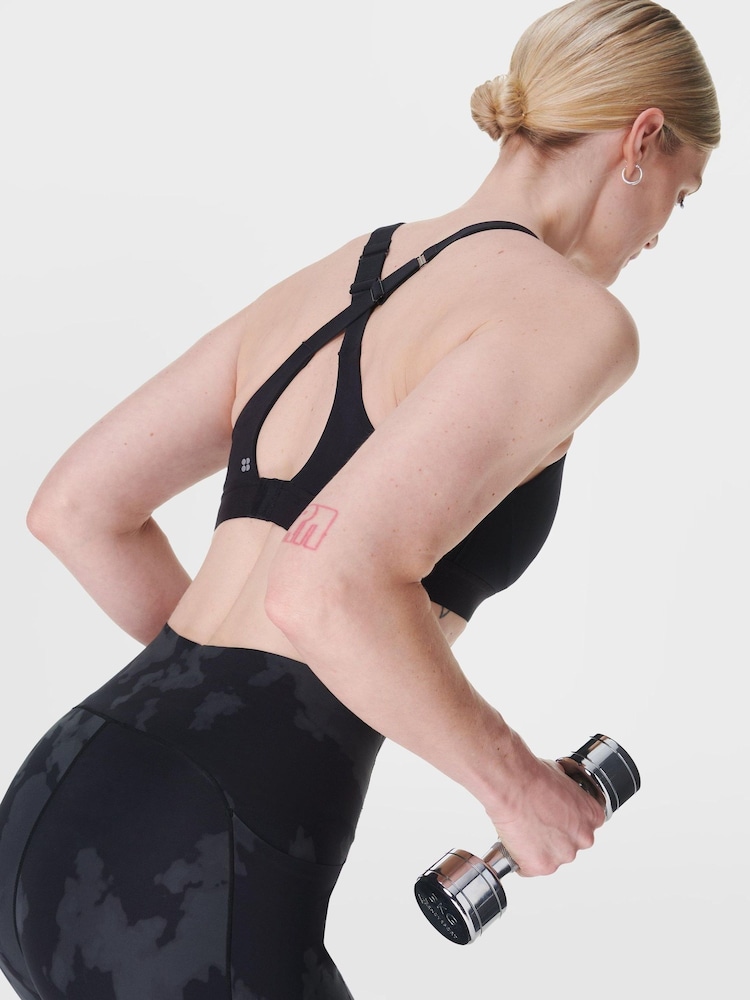 Zwart - Sweaty Betty Power Pulse Bra - Image 4 of 6