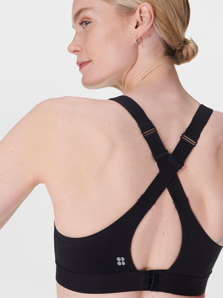 Zwart - Sweaty Betty Power Pulse Bra - Image 5 of 6
