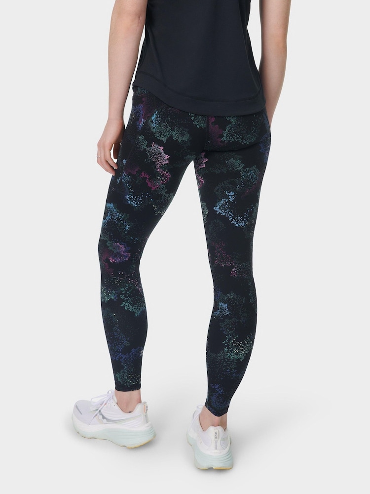 Sweaty Betty Chrome Black Full Length Power Workout Leggings - Image 2 of 6
