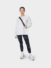 Sweaty Betty Logo Long Sleeve 100% Cotton T-Shirt - Imagen 3 de 7