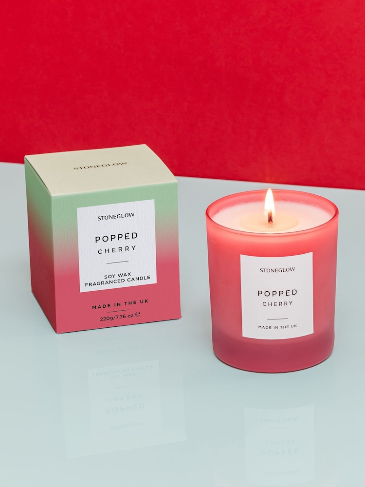 Stoneglow Popped Cherry Sol Collection Scented Candle - Image 2 of 2