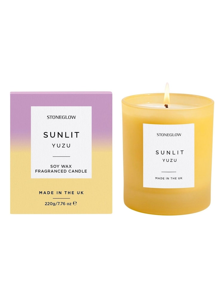 Stoneglow Sunlit Yuzu Sol Collection Scented Candle - Image 1 of 1