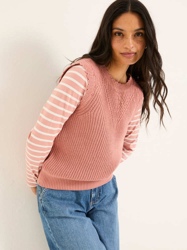 FatFace Heidi Pink 2in1 Tank Jersey - Image 1 of 6