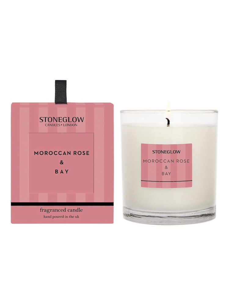 Stoneglow Moroccan Rose & Bay Modern Classics Scented Candle - Image 1 of 1