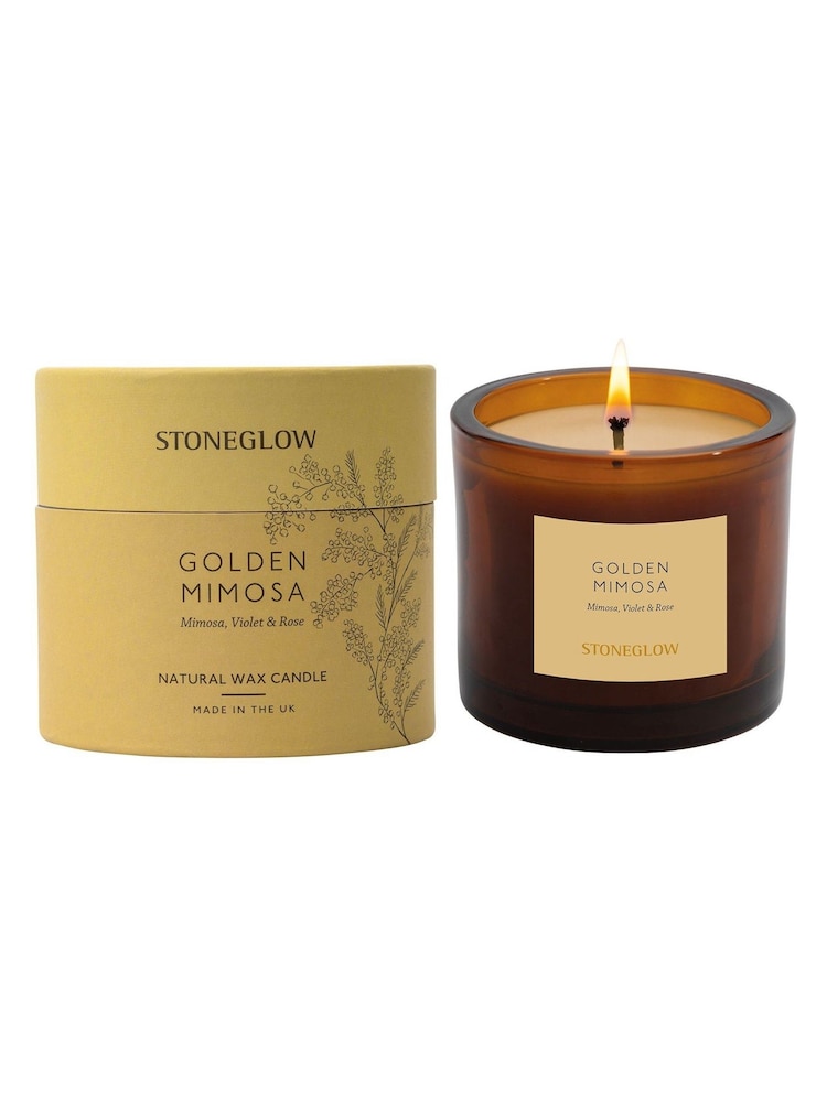 Stoneglow Golden Mimosa The Walled Garden Scented Candle - Image 1 of 1