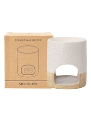 Stoneglow Elements White Ceramic Wax Melter - Image 1 of 1