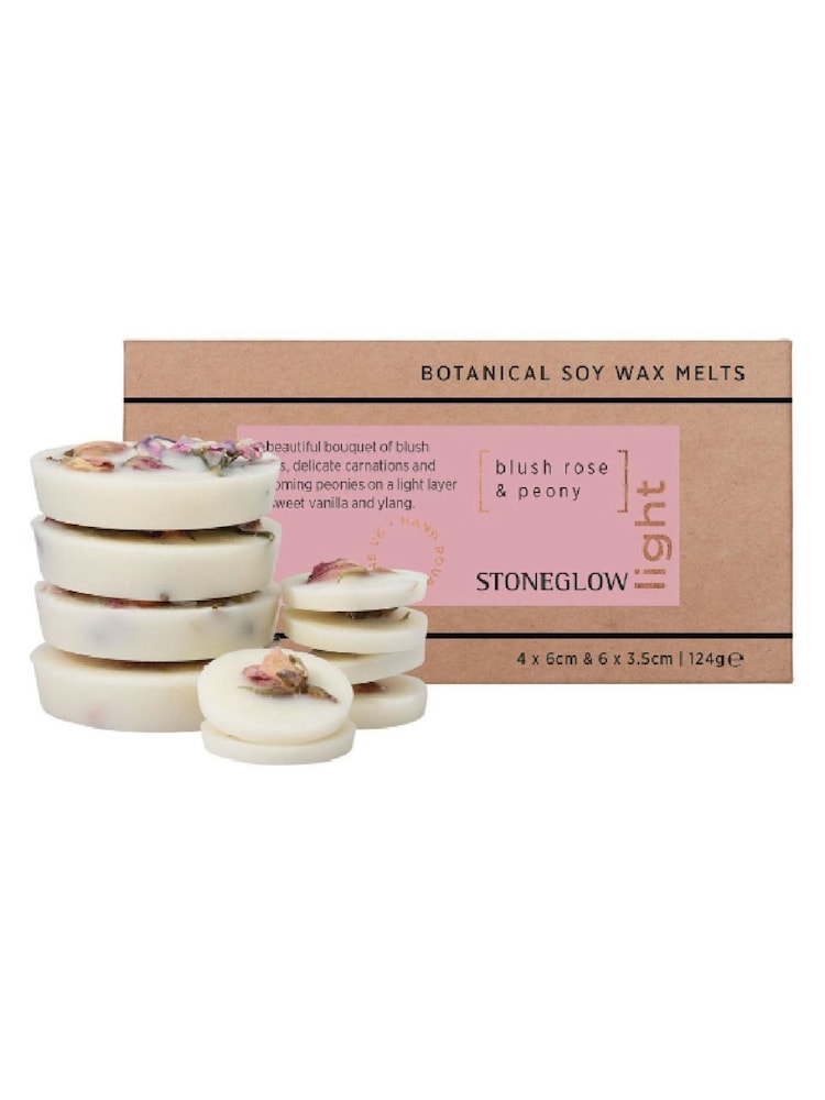 Stoneglow Elements Light Blush Rose & Peony Botanical Soy Wax Melts - Image 1 of 3