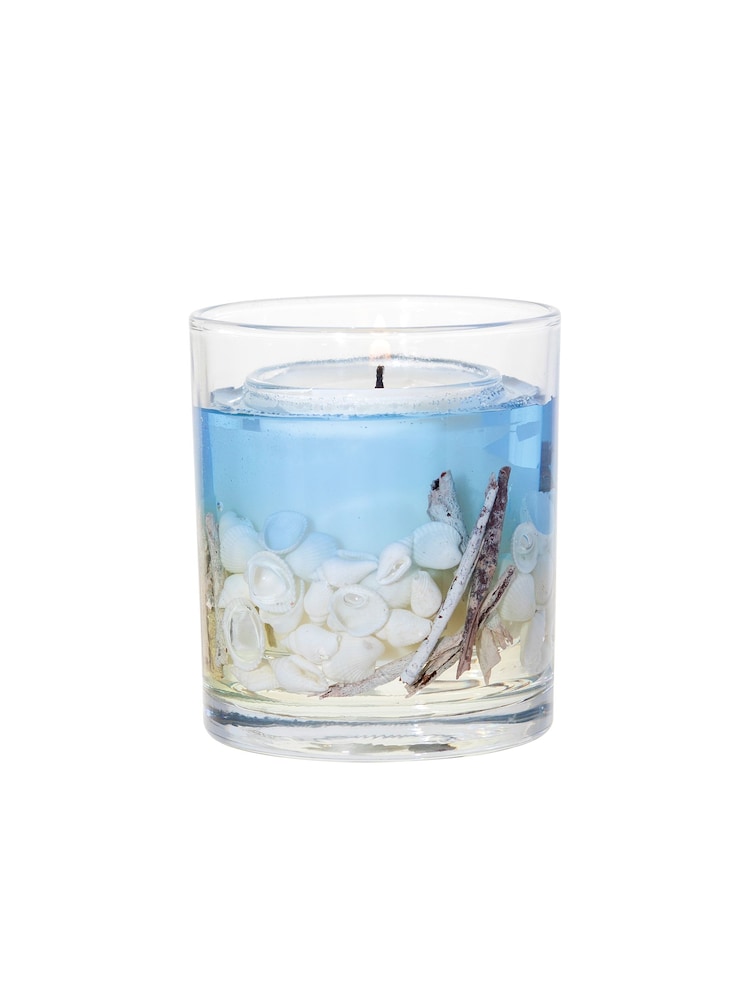 Stoneglow Elements Water Wood Sage & Samphire Scented Candle - Image 1 of 2 Stoneglow Elements Water Wood Sage & Samphire Scented Candle - Image 1 of 2