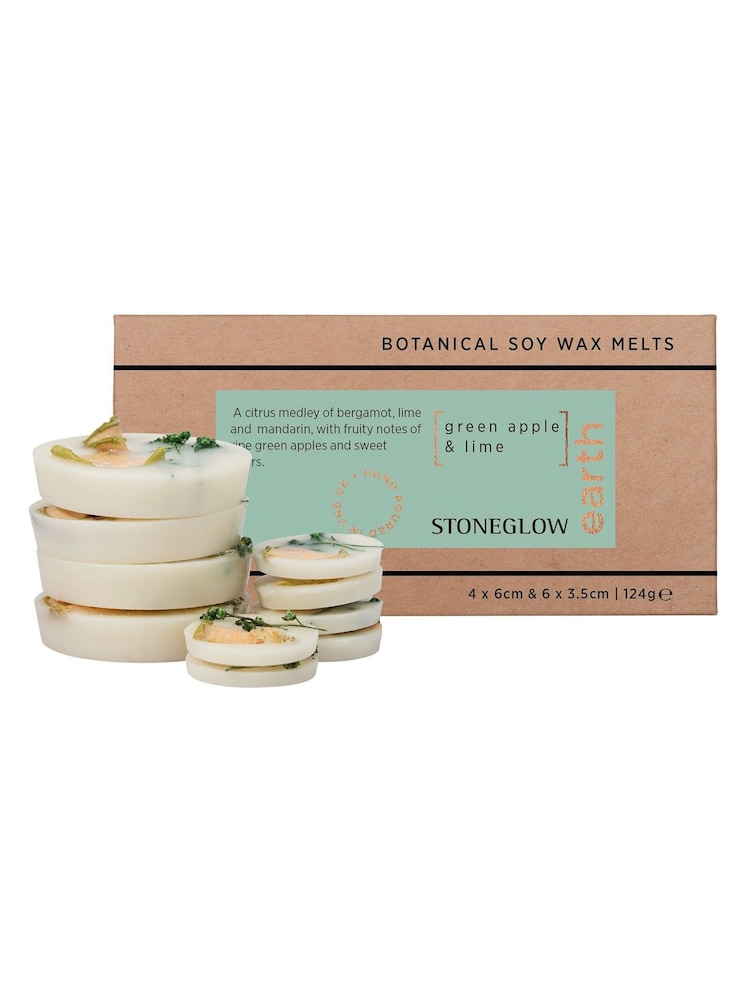 Stoneglow Elements Earth Apple & Lime Botanical Soy Wax Melts - Image 1 of 2