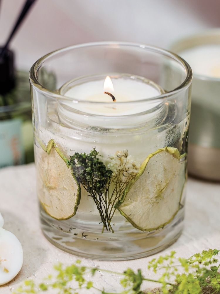 Stoneglow Elements Earth Apple & Lime Scented Candle - Image 2 of 2 Stoneglow Elements Earth Apple & Lime Scented Candle - Image 2 of 2