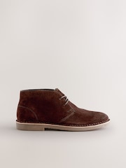 Brown Suede Desert Boots - Image 3 of 6