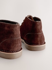 Brown Suede Desert Boots - Image 4 of 6