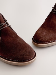 Brown Suede Desert Boots - Image 5 of 6