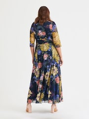 Scarlett & Jo Navy Verity Maxi Gown - Image 4 of 4