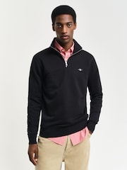 GANT Black 100% Cotton Jumper - Image 1 of 5