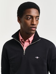 GANT Black 100% Cotton Jumper - Image 4 of 5
