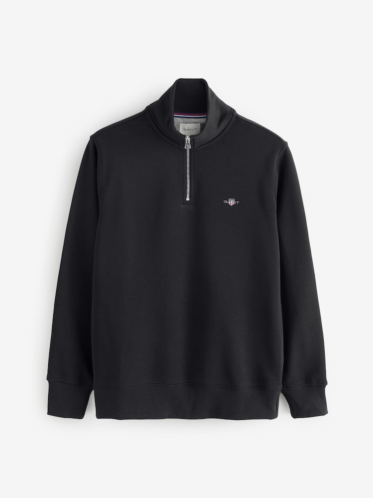 GANT Black 100% Cotton Jumper - Image 5 of 5