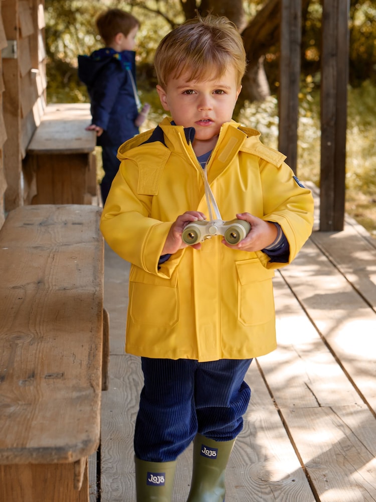 JoJo Maman Bébé Yellow 3-In-1 Waterproof Jacket - Image 1 of 13 JoJo Maman Bébé Yellow 3-In-1 Waterproof Jacket - Image 1 of 13