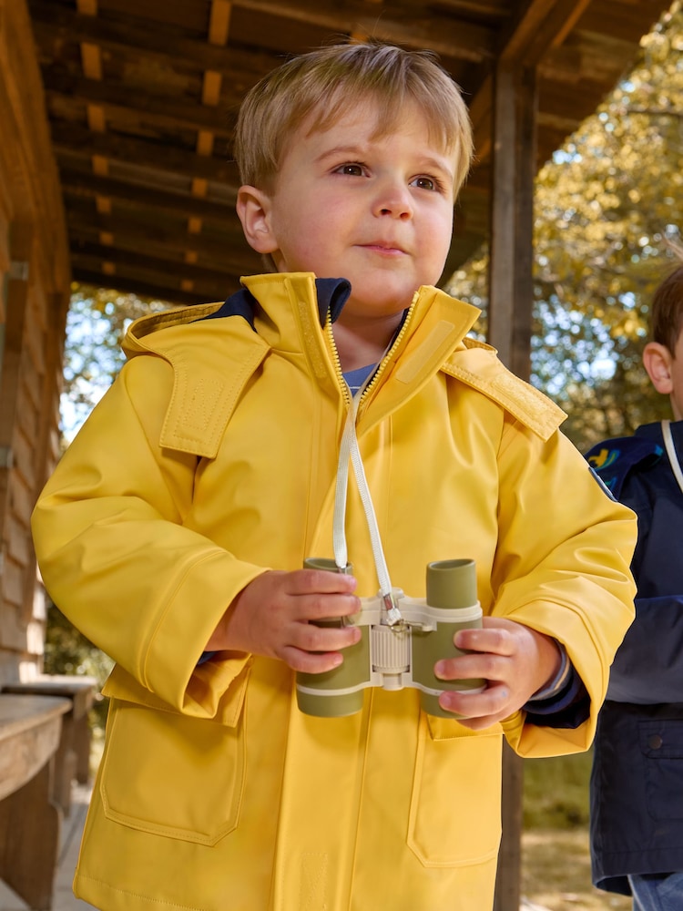 JoJo Maman Bébé Yellow 3-In-1 Waterproof Jacket - Image 2 of 13 JoJo Maman Bébé Yellow 3-In-1 Waterproof Jacket - Image 2 of 13
